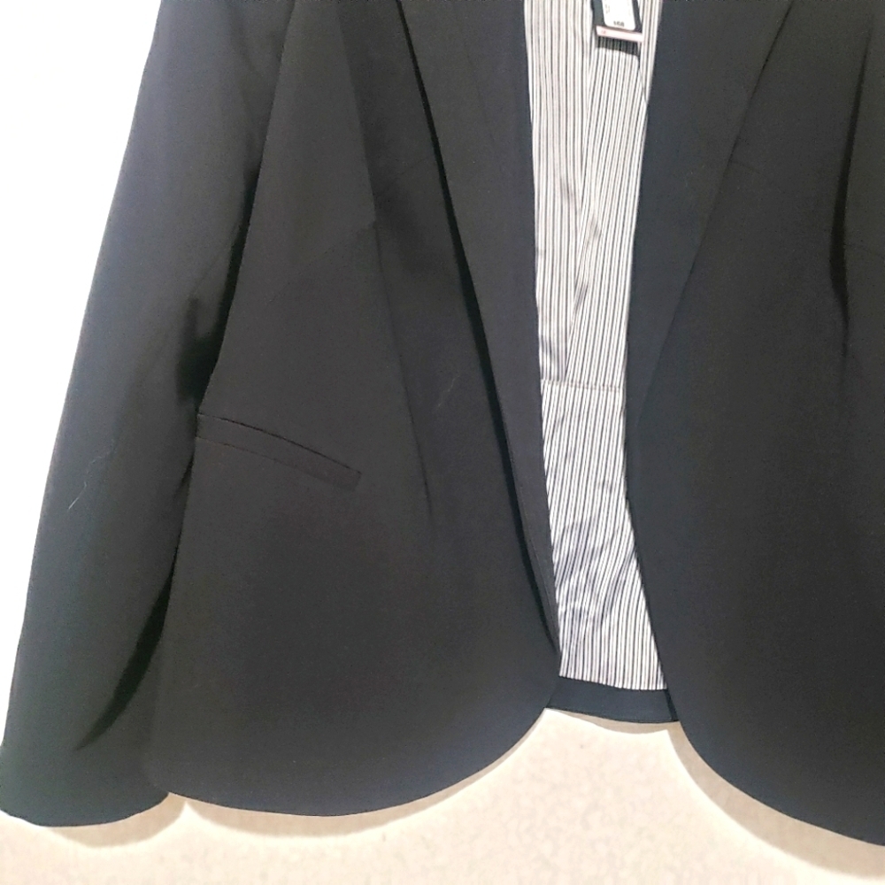 Worthington Black Tailored Blazer with Notched Lapels...size:1X - Picture 5 of 12